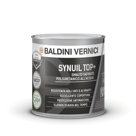 SYNUIL TOP+ ACQUA PU SATINATO 0,75 BIANCO CAL.