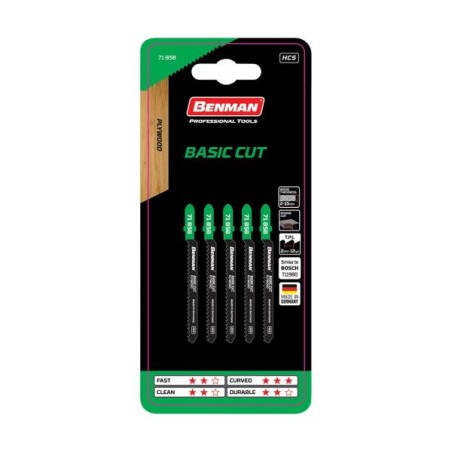 BENMAN LAME SEGH.ALT. COMPENSATO MM.75 5PZ 71858