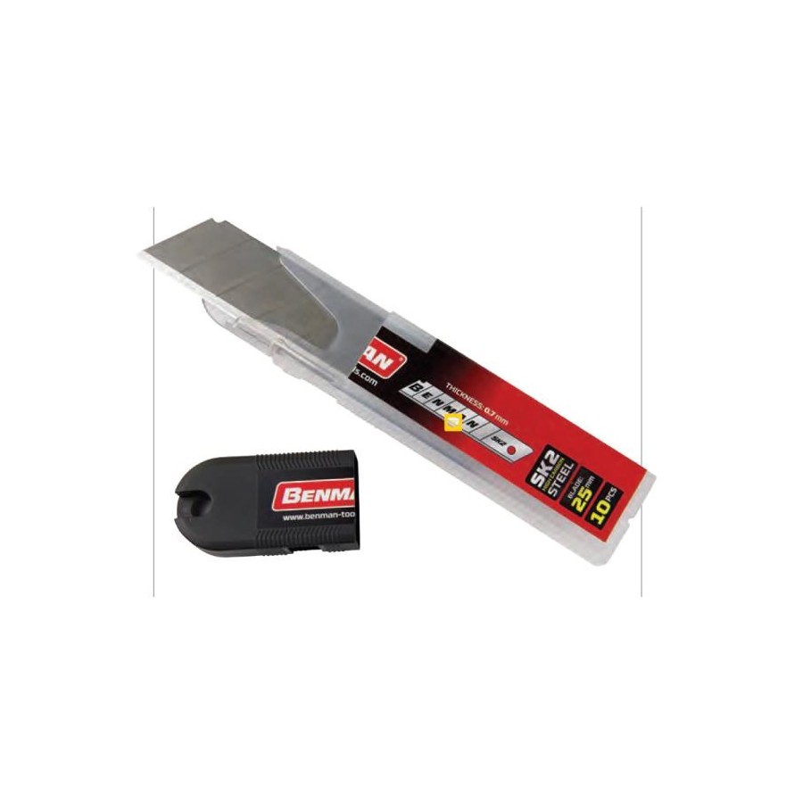 BENMAN CONFEZIONE 10 LAME MM.25*0,7 71080