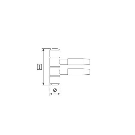 CERNIERE ANUBA M.125 14*50 INOX