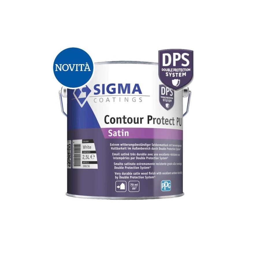 SIGMA CONTOUR PROTECT PU SATIN LT. 2,5 BIANCO