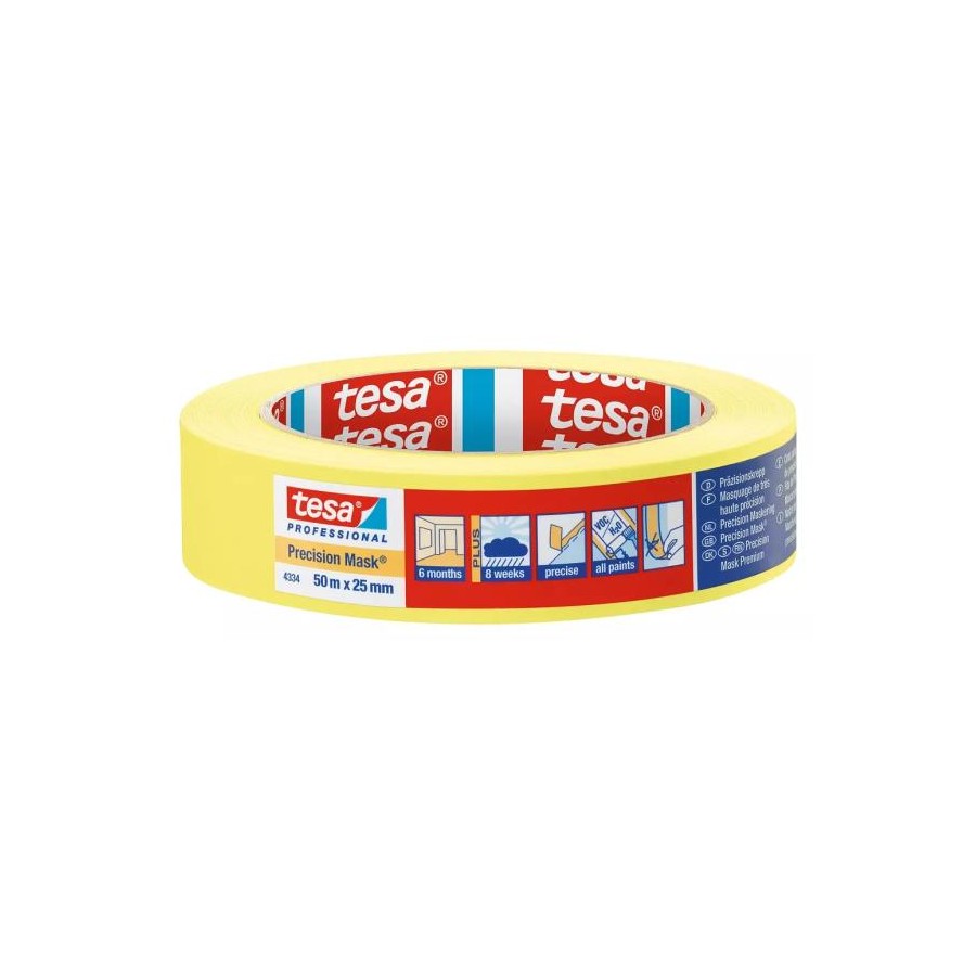 NASTRO CARR.GIALLO MT.50*9 MM. TESA 4334 PREC