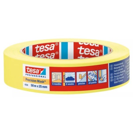 NASTRO CARR.GIALLO MT.50*9 MM. TESA 4334 PREC