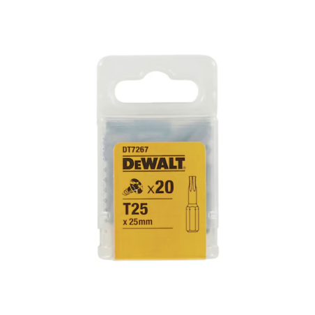 DEWALT INSERTI TORX T25 MM.25 DT7267