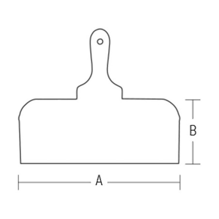 BENMAN SPATOLA INOX MM.500 70926