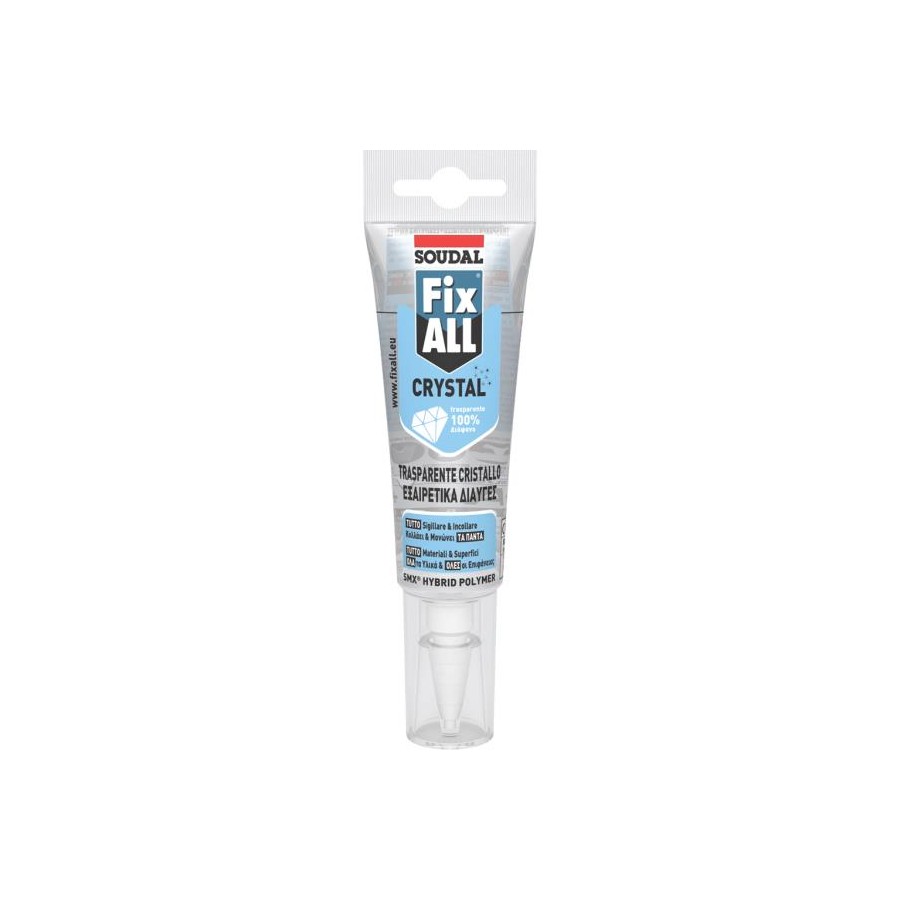 SOUDAL FIX ALL CRYSTAL ML.125 TUBO 132293
