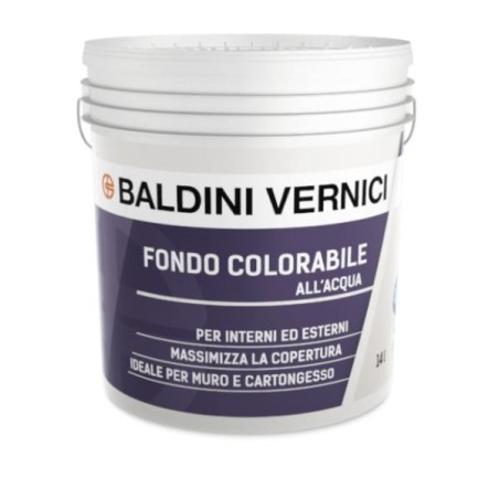 FONDO COLORABILE LT. 5 BIANCO CALIBR.