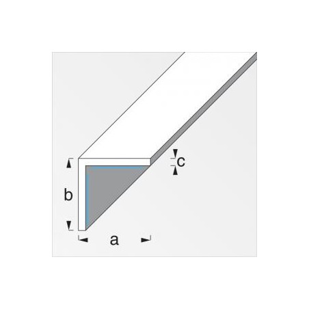 ANGOLARE ADES.PVC 20*20*1,5 250CM VCARG 16639