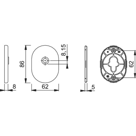BOCCHETTA HOPPE FORO POMOLO/CIL F71 OTT.L. 2532625