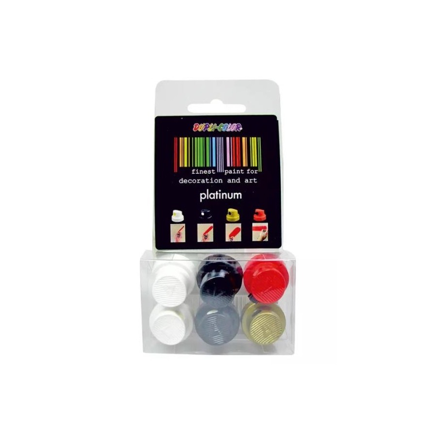 SET 6 TESTINE DUPLI COLOR 2B+2N+1O+1R 723087