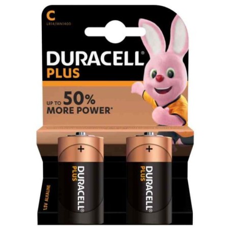 BATTERIA DURACELL PLUS 1/2 TORCIA C