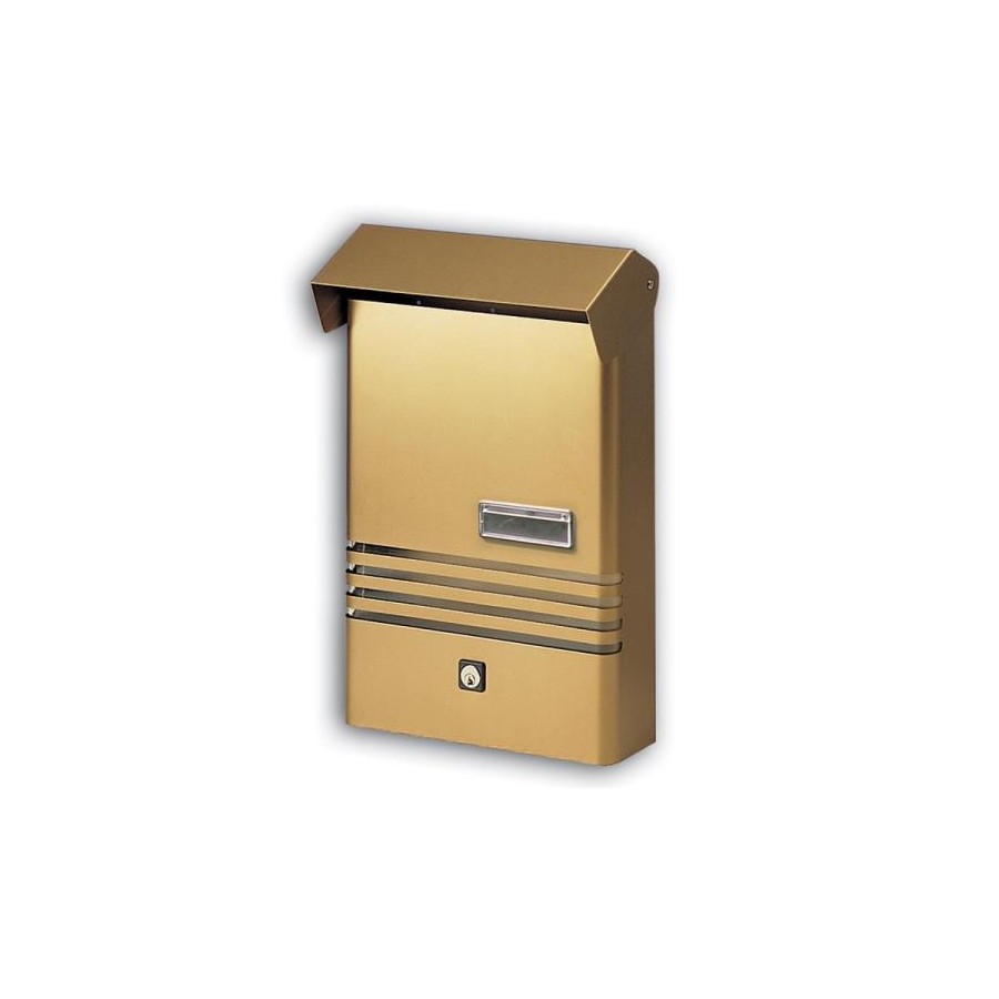 CASSETTA POST.ALLUMINIO XE.R BRONZO