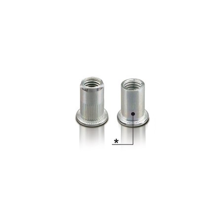 INSERTI FILETTATI ACC. M4 FTT CORTO 200PZ