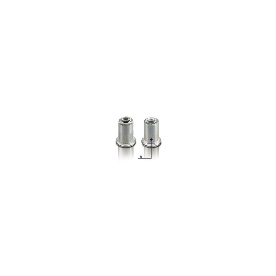 INSERTI FILETTATI ACC. M8 FTT CORTO 200PZ