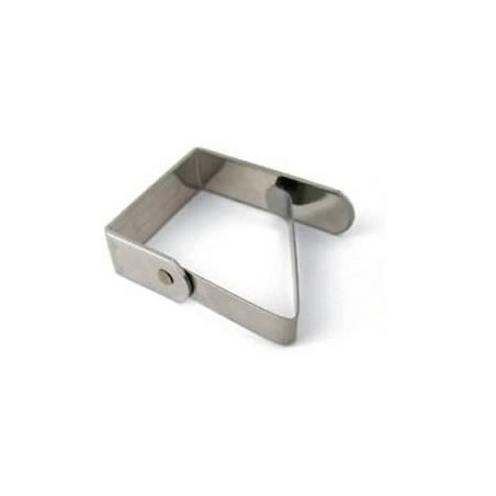 FERMATOVAGLIE C/MOLLA ACCIAIO 7212N