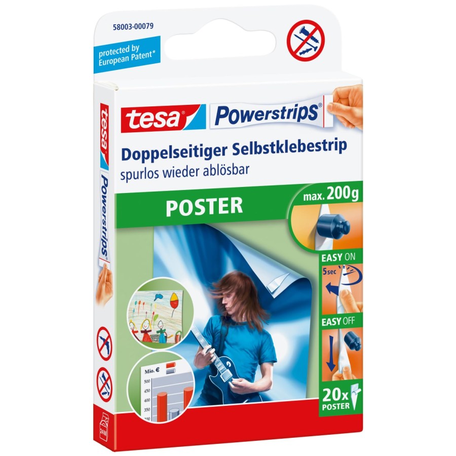 POWER STRIPS FISSAGGIO REMOVIBILE 58003