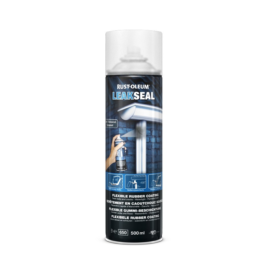 LEAK SEAL IMPERMEABILIZZANT TRASPARENTE SPRAY ML.500