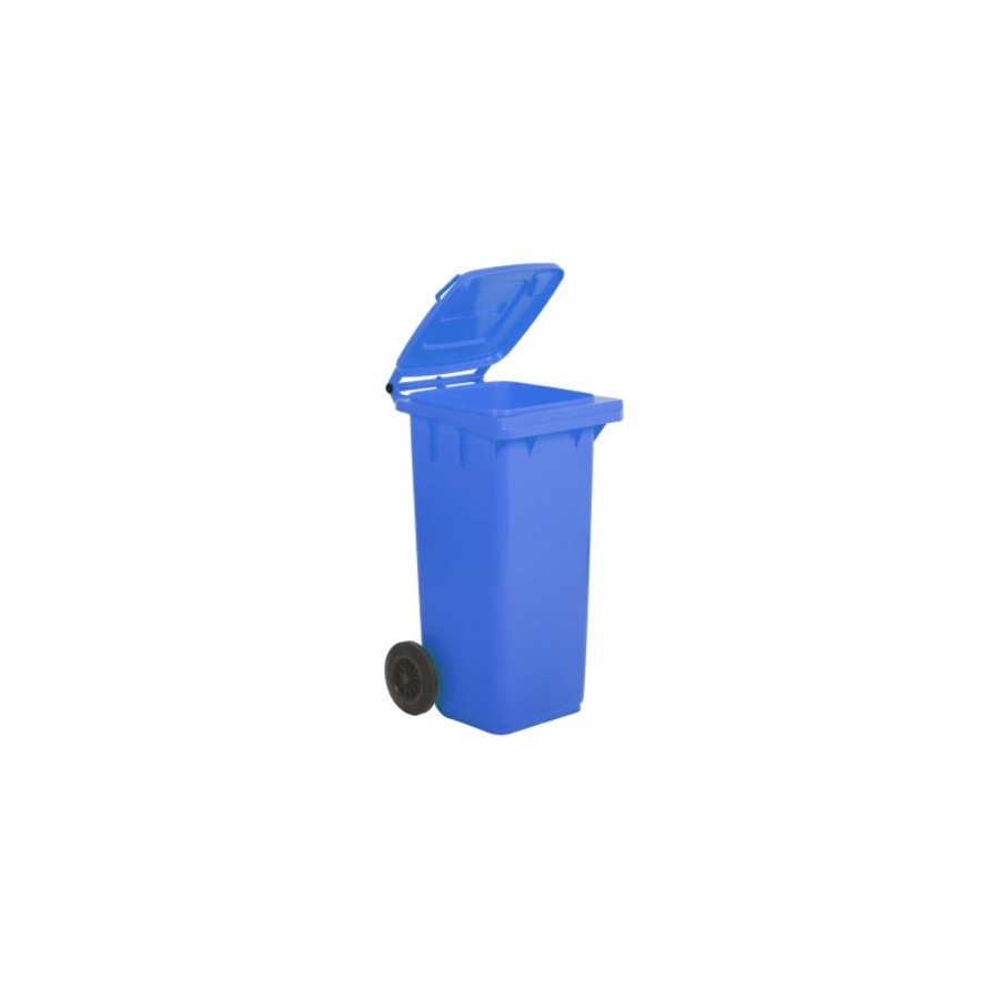BIDONE LT.120 C/RUOTE GRIGIO