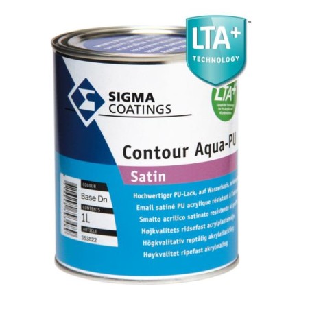 SIGMA CONTOUR AQUA PU SATIN LT. 1 BASE LN
