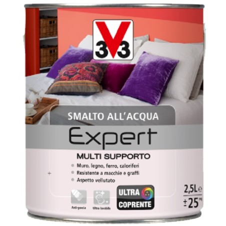 V33 SMALTO MULTISUP. ML.125 ROSSO