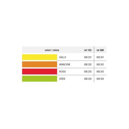 TIXE SMALTO FLUORESC.ACQUA VERDE ML500 606.504