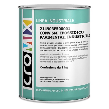 CROMIX SMALTO PAVIM. IND.LE GRIGIO 7001 KG. 3,3