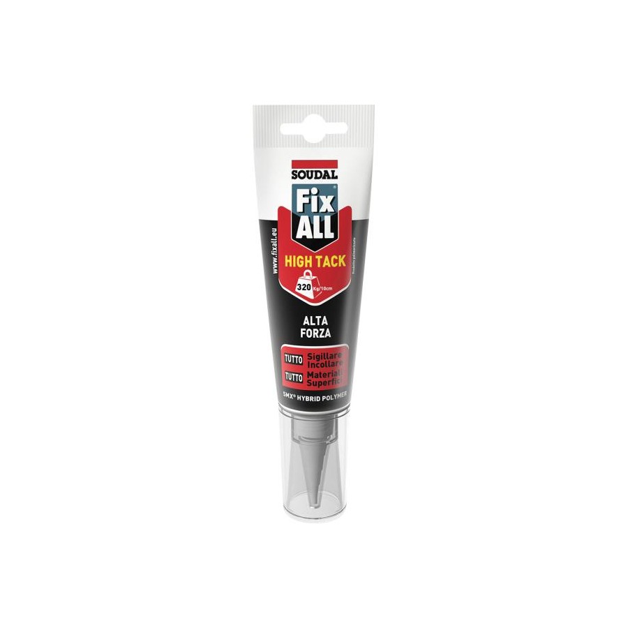 SOUDAL FIX ALL HIGH TACK BIANCO ML.125 TUBO 130263