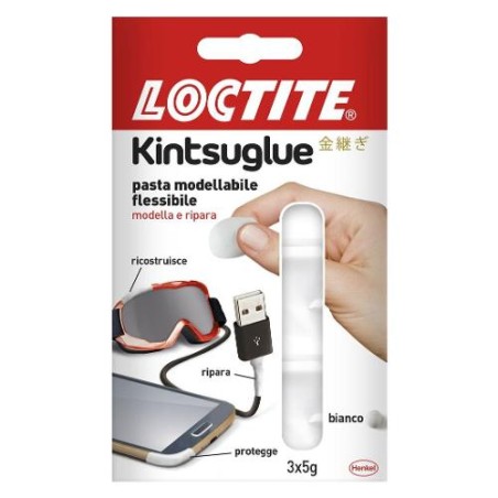 LOCTITE KINTSGLUE 3*5 GR. BIANCO