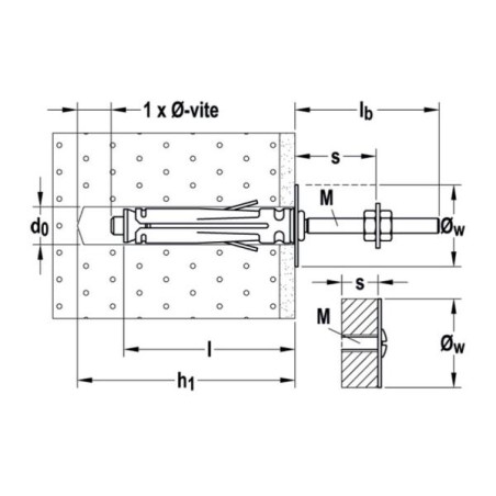 TASSELLO C/VITE SBS  9/4