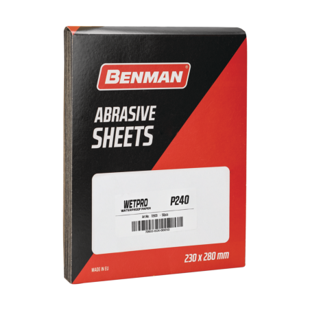 BENMAN CARTA ABRASIVA P400 FOGLI WETPRO 72837