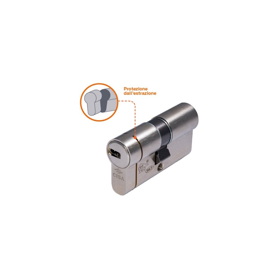 CILINDRO CISA MM.75 30-45 AST.TEKNO 1.0M3T1.27.0.12CP