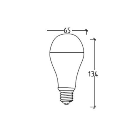 LAMPADA LED GOCCIA 20W E27 3000K 500785W