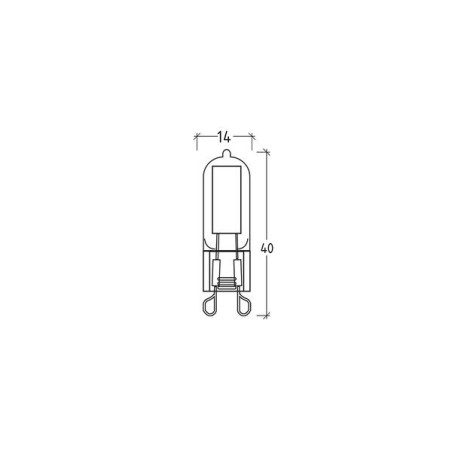 LAMPADA LED G9 2W 200LM 3000K 500786W