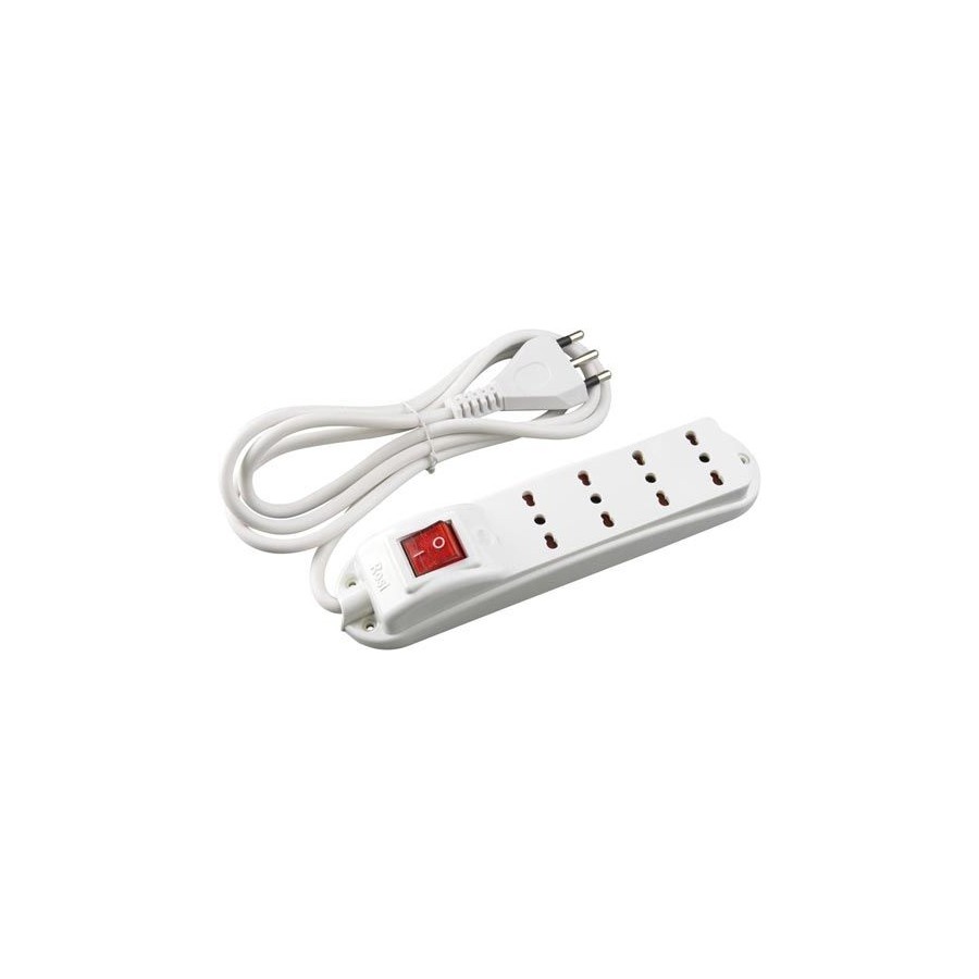 MULTIPRESA DA 4 BIPASSO MT.1,5 E278 4102 RS92114