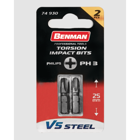 BENMAN INSERTI PH 3*25 2PZ 74930