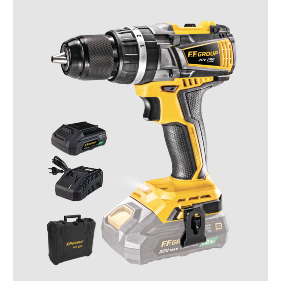 FFGR TRAPANO BATTERIA 20V 1B 2AH C/PERC 46670