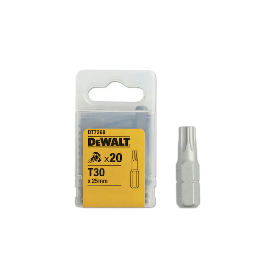 DEWALT INSERTI TORX T30 MM.25 DT7268