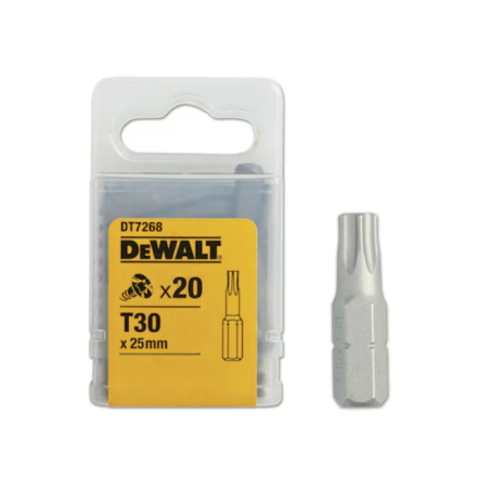 DEWALT INSERTI TORX T30 MM.25 DT7268