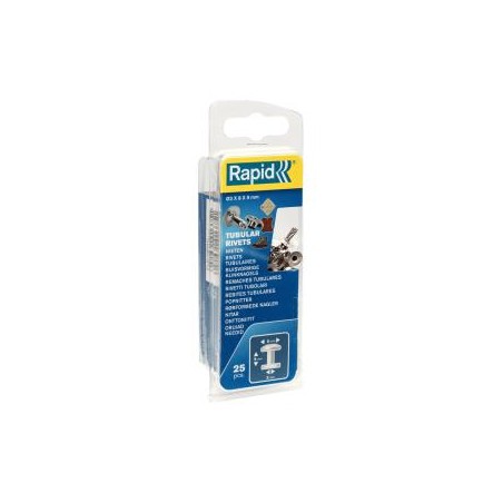 RIVETTI TUBOLARI MM.3 9*8 25PZ 5000415