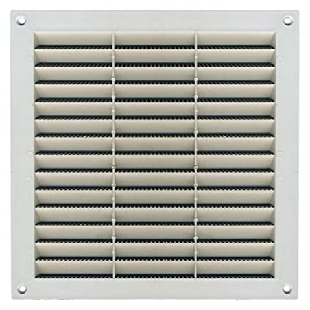 GRIGLIA AEREAZIONE PVC 225*225 C/RETE