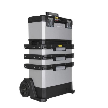 CASSETTA MOBILE 3 IN 1 METALLO 1-95-622 GRIGIO