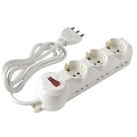 MULTIPRESA DA 9 BIP+SCH C/INT RS92101