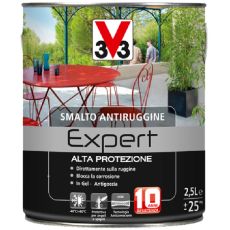 V33 SM.ANTIR. GEL NERO BRILL.9005 ML.250 