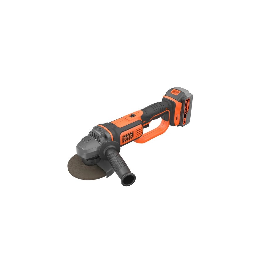 SMERIGLIATRICE BATT. B&D BRUSHLESS 18V4AH BCG6L8F1S