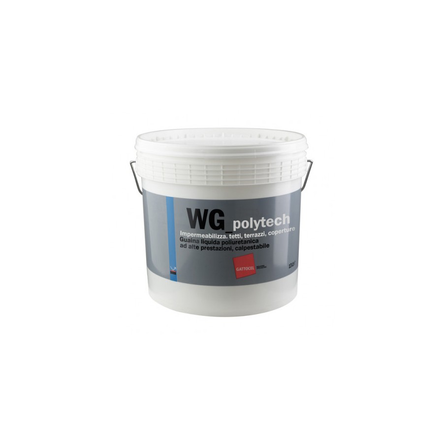 GATTOCEL WG-POLYTECH IMPERMEAB.POLIURET. GRIGIO LT.13