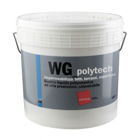 GATTOCEL WG-POLYTECH IMPERMEAB.POLIURET. GRIGIO LT.13