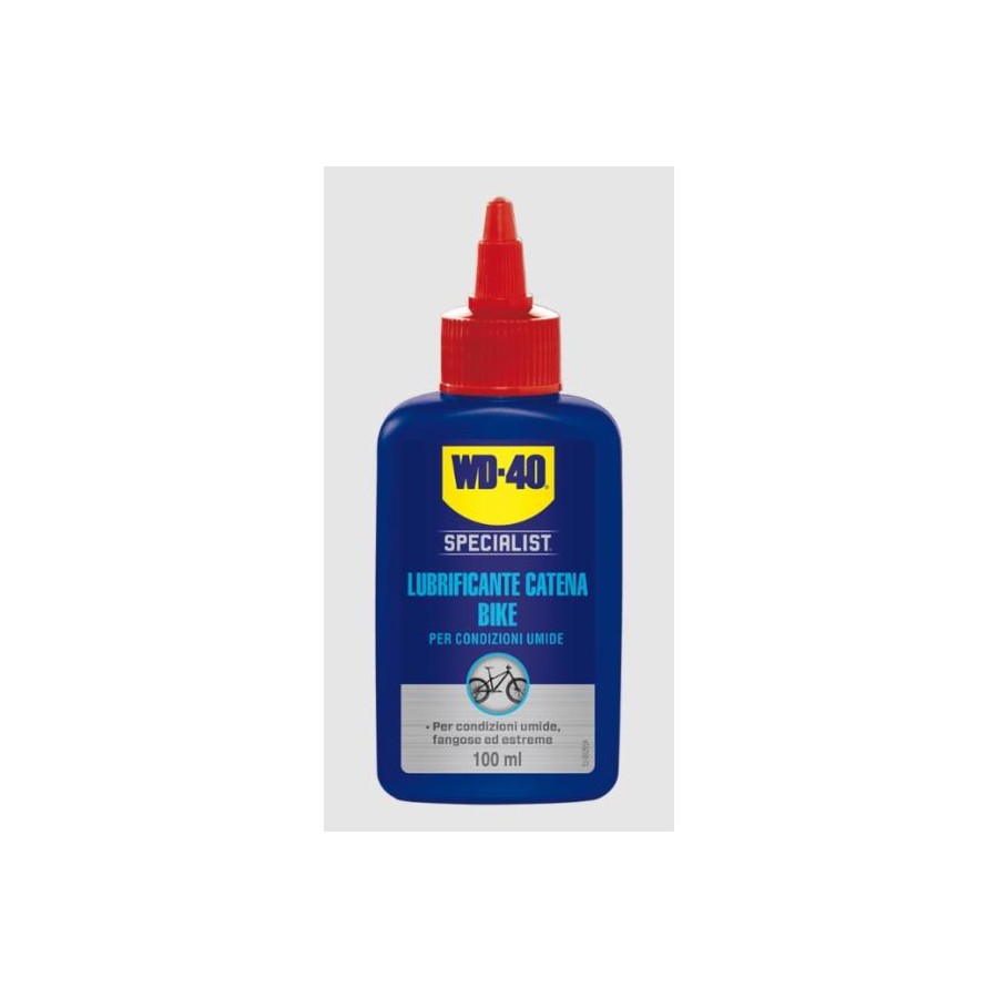 WD40 BIKE LUBRIFICANTE CATENA COND.UMIDE ML.100
