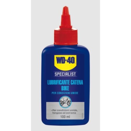 WD40 BIKE LUBRIFICANTE CATENA COND.UMIDE ML.100