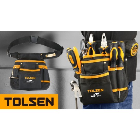 TOLSEN BORSA PORTAUTENSILI C/CINTURA T80120