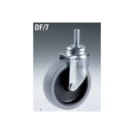 RUOTA DF/7 50 GOMMA GRIGIA M.10*25 RIV